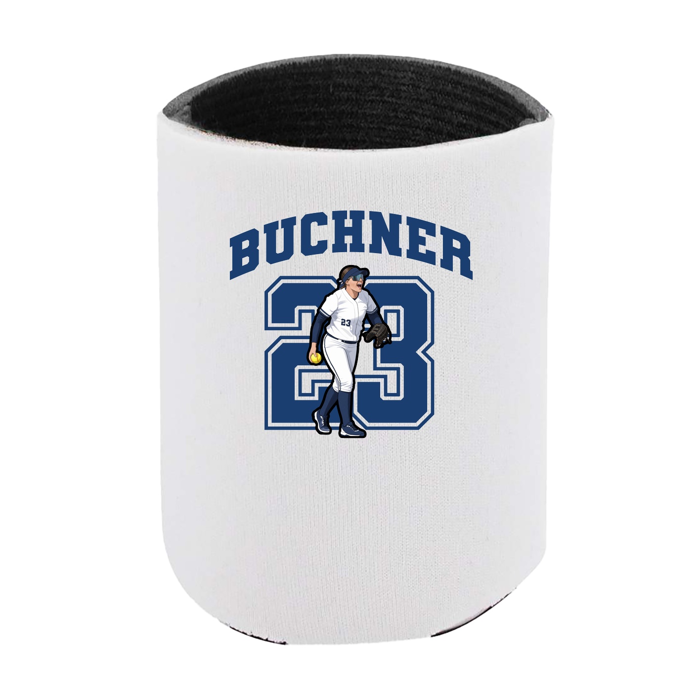 Can Holder — Number in White