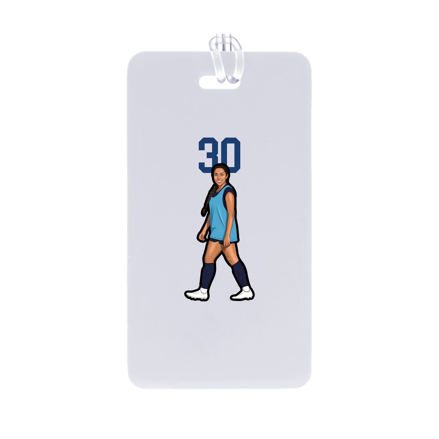 Bag Tag — Number Top in Classic