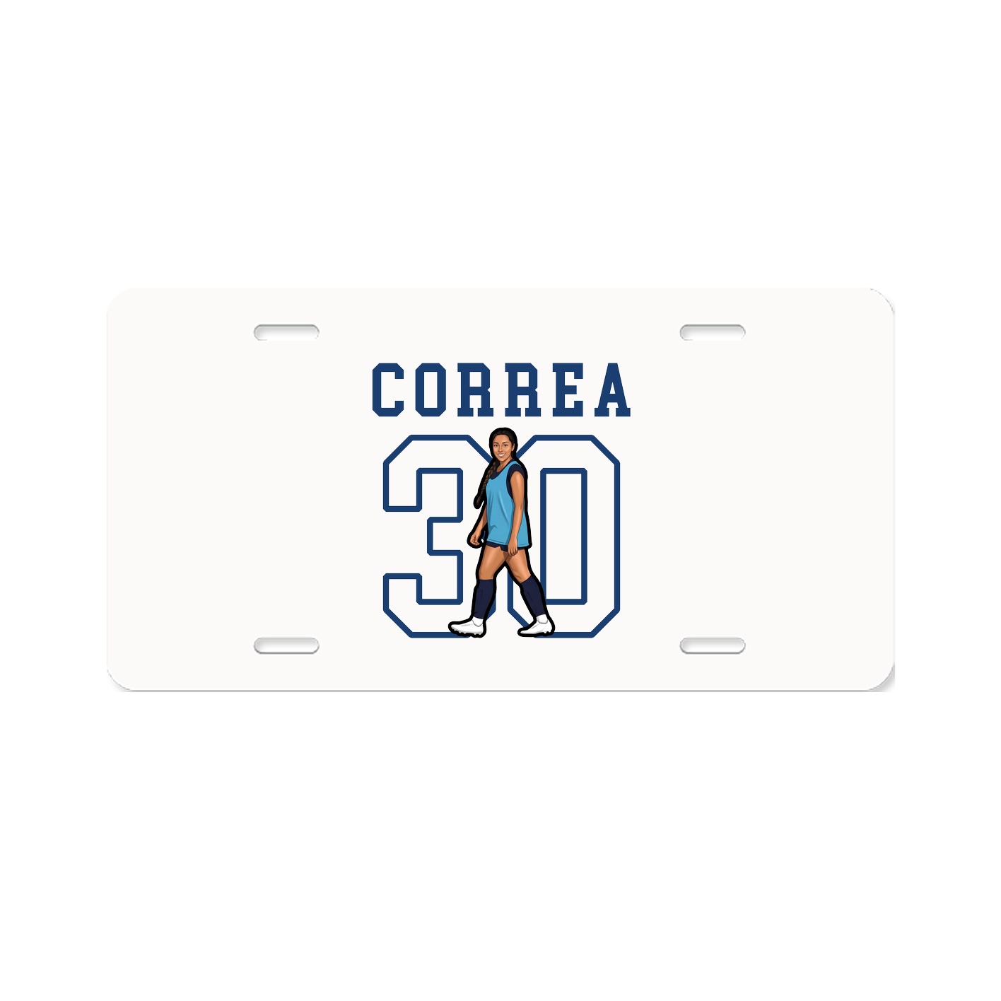 License Plate — Shirsey in Classic
