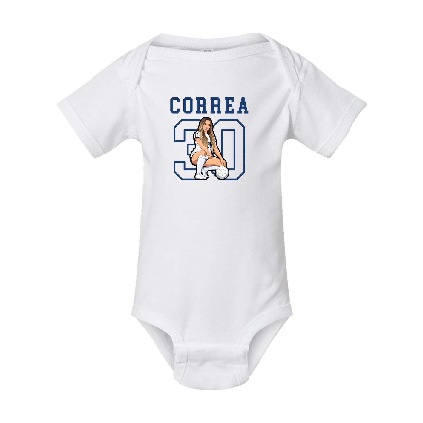 Baby Onesie — Shirsey in White