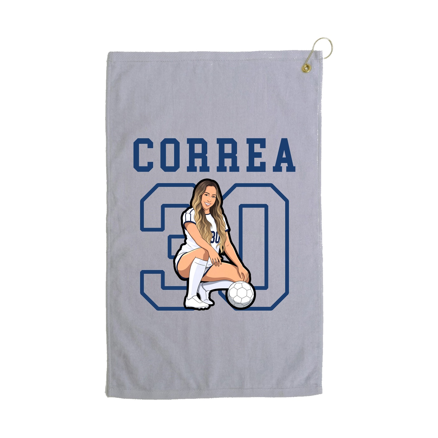 Golf Towel — Shirsey in Grey