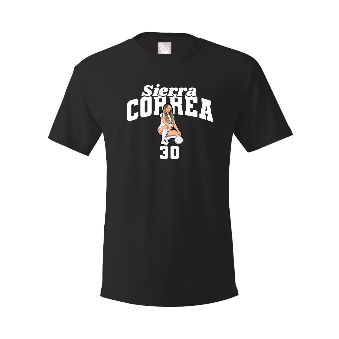 Tee — Signature Arch in Black