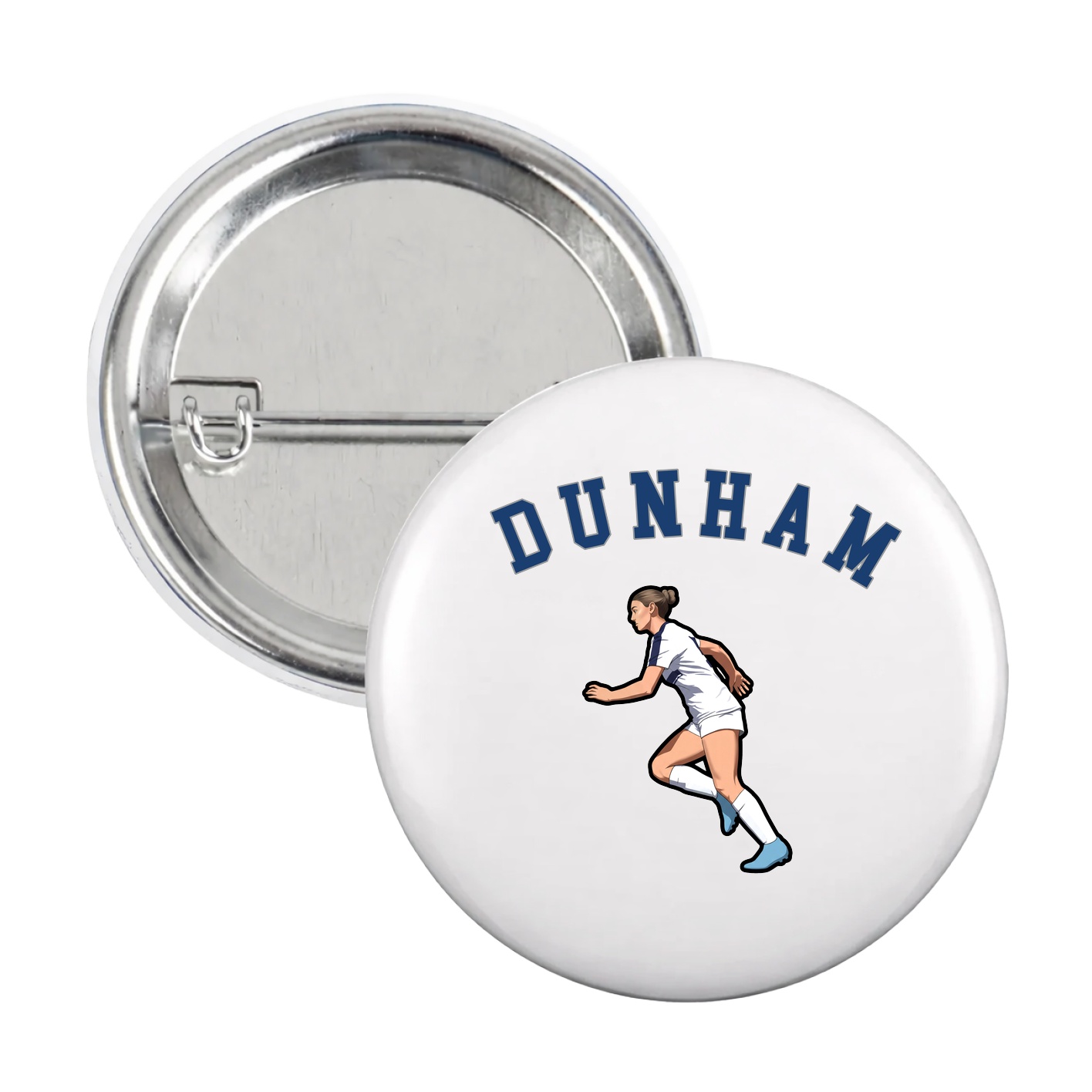 Game Day Button — Shirsey Arch in White