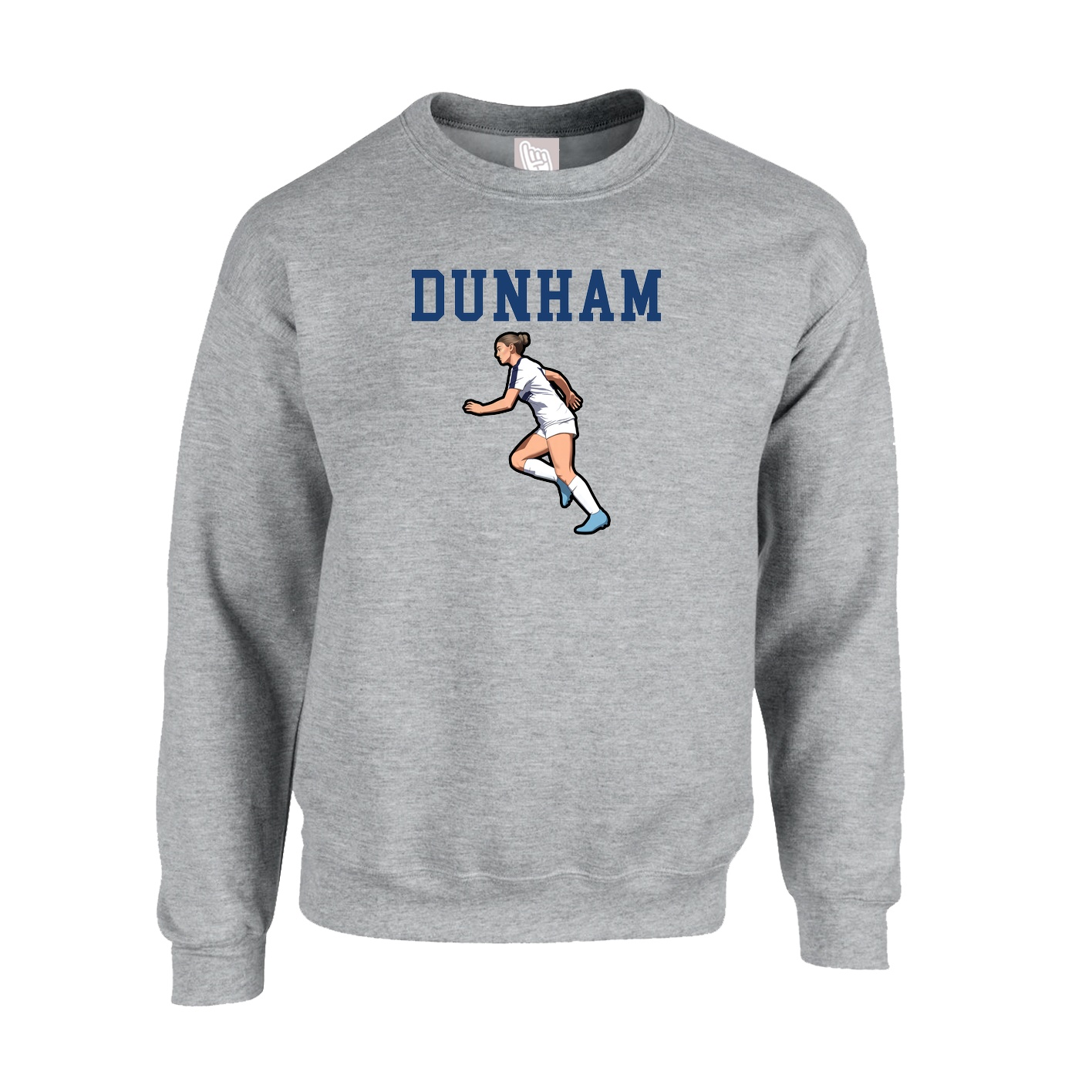 Fleece Crew — Shirsey in Grey