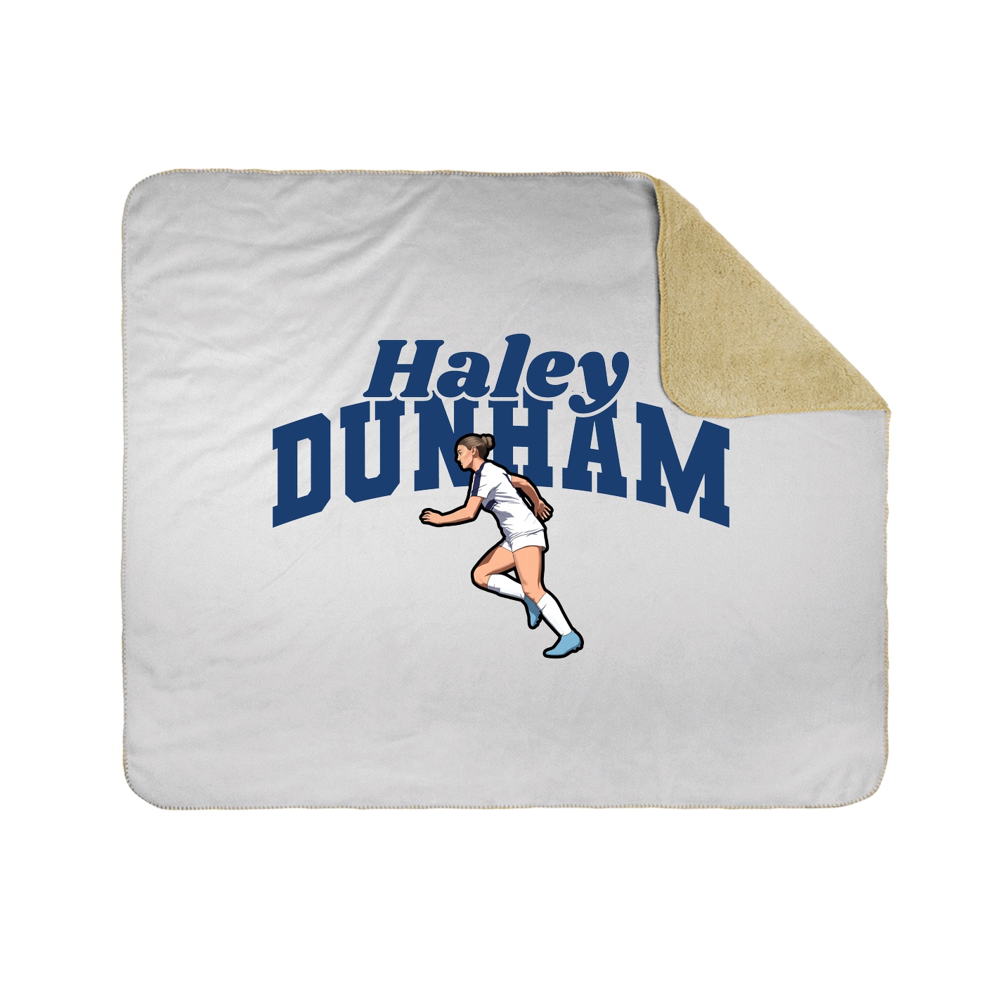 Throw Blanket — Signature Arch in White
