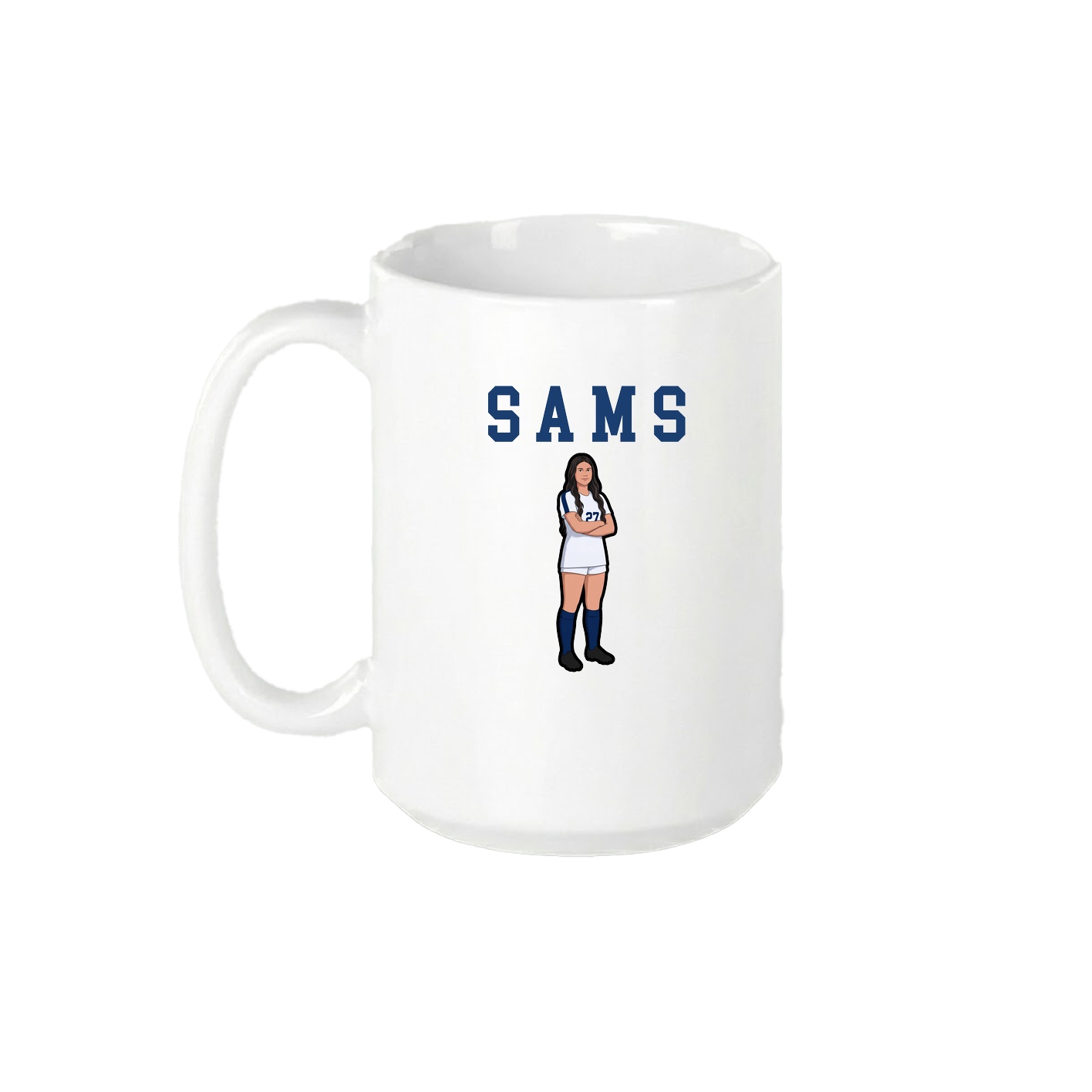 15oz Coffee Mug — Shirsey in White