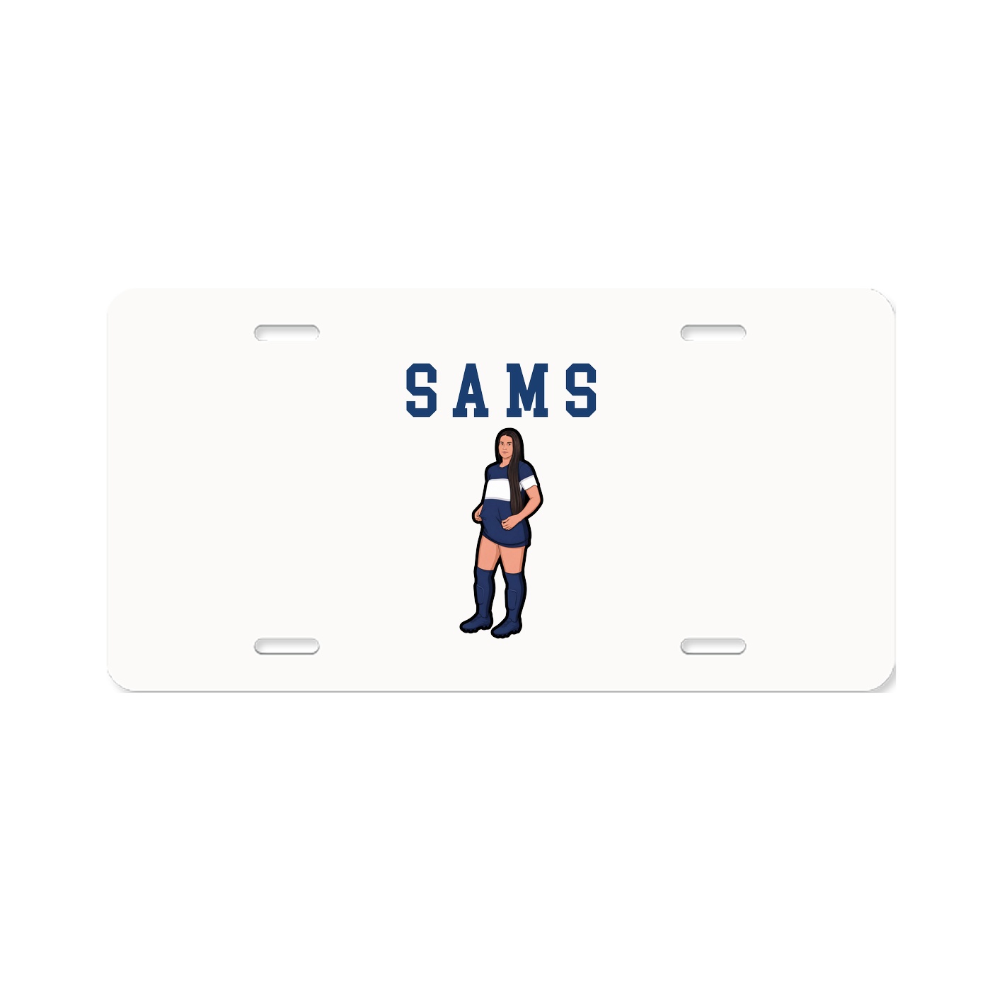 License Plate — Shirsey in Classic