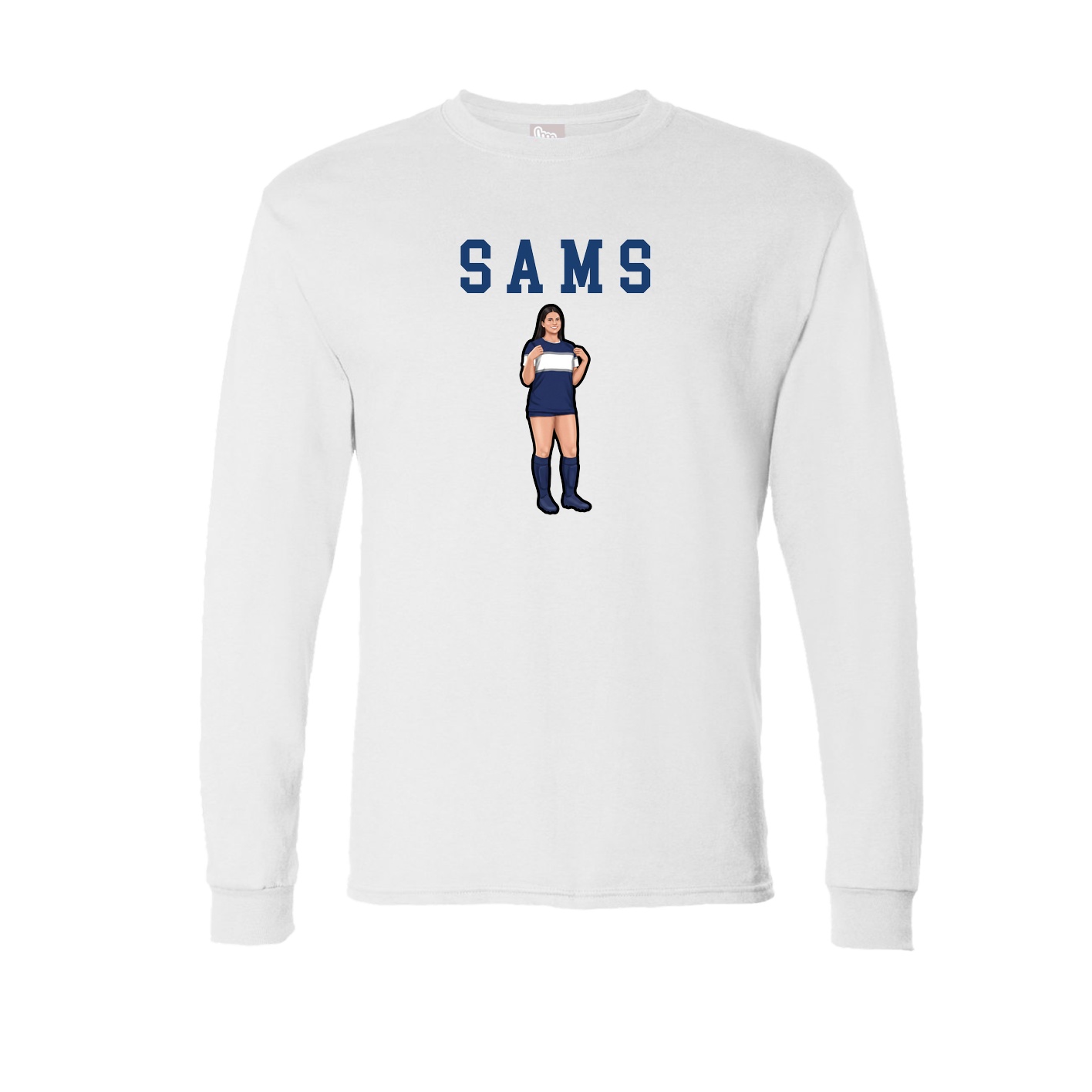 Long Sleeve Tee — Shirsey in White