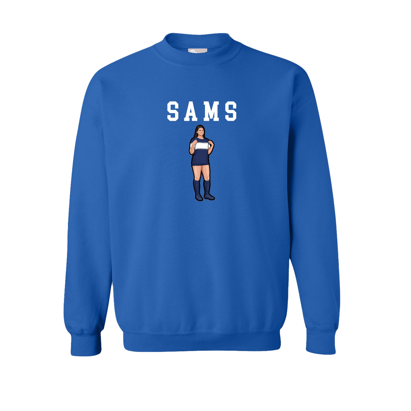 Fleece Crew — Shirsey in Royal