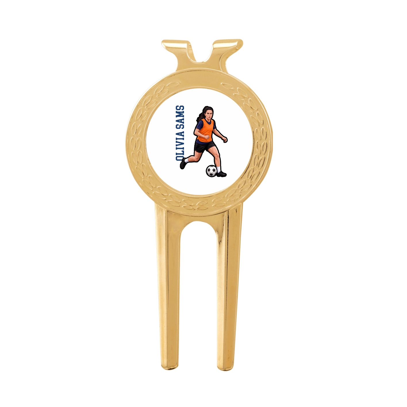 Divot Tool with Ball Marker — Name Vertical in Classic