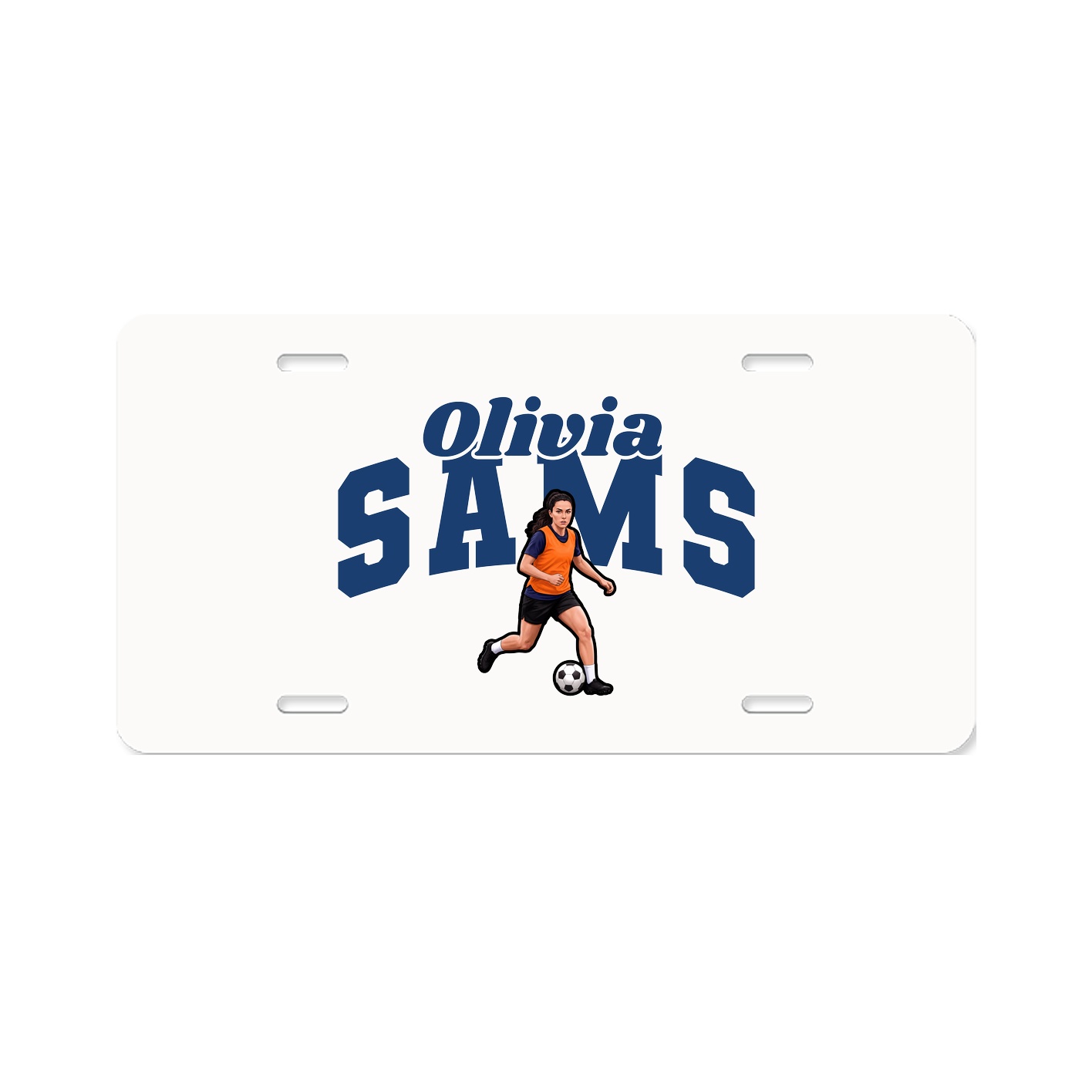 License Plate — Signature Arch in Classic
