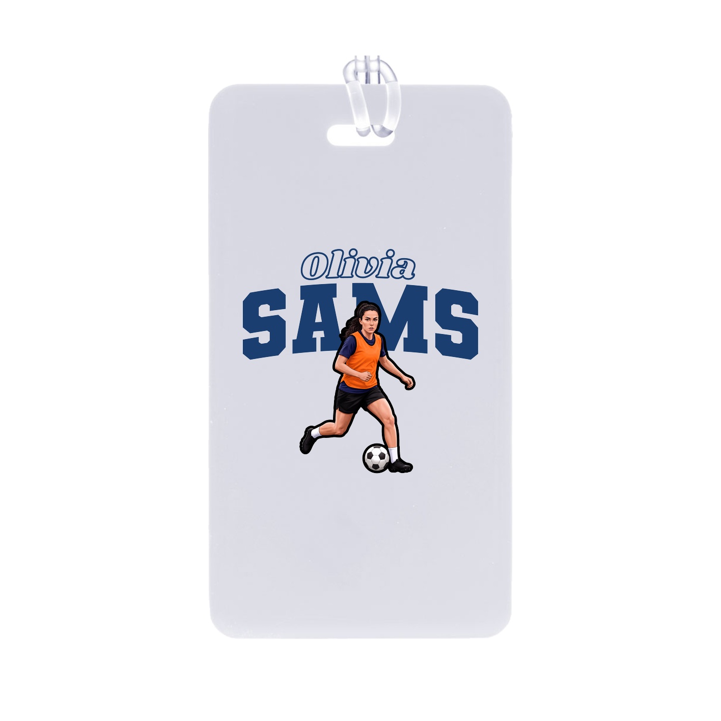 Bag Tag — Name Arch in Classic