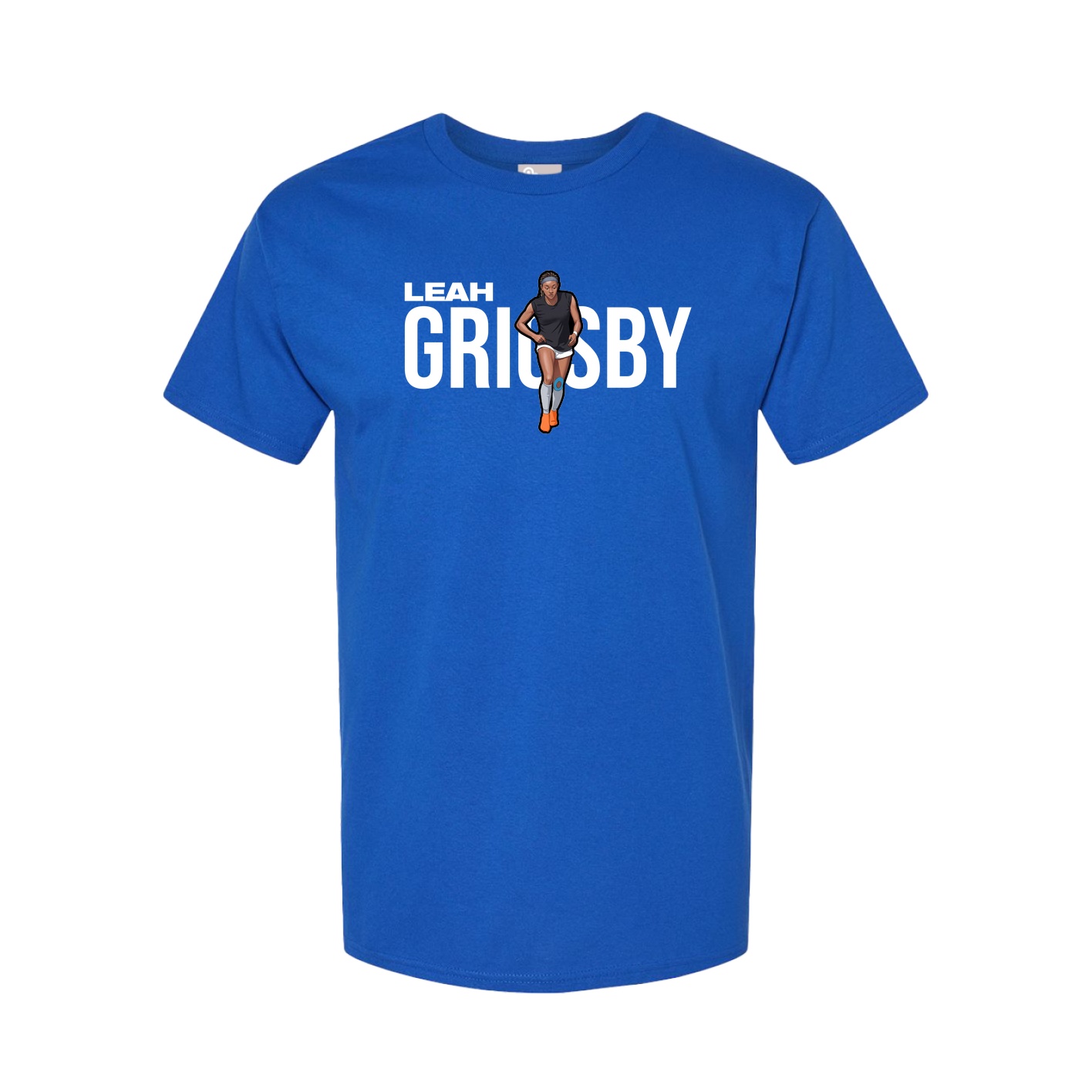 Youth Tee — Player Name in Royal