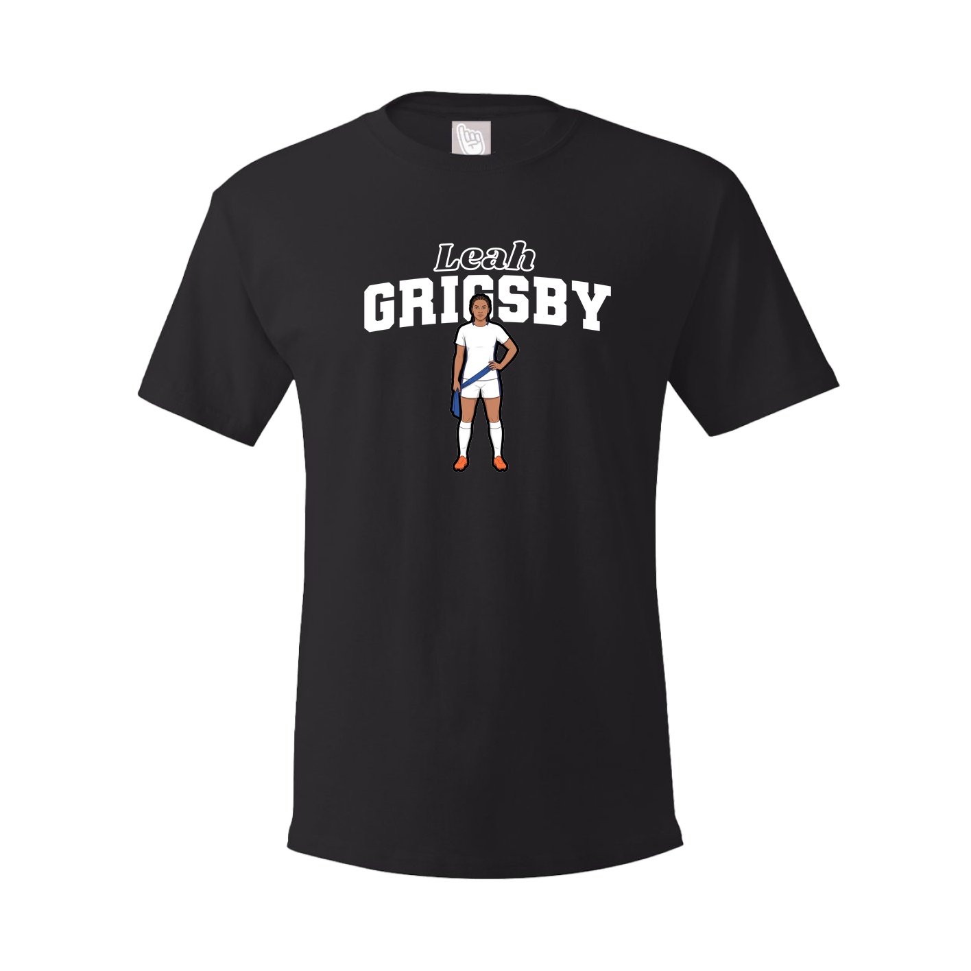 Youth Tee — Name Arch in Black