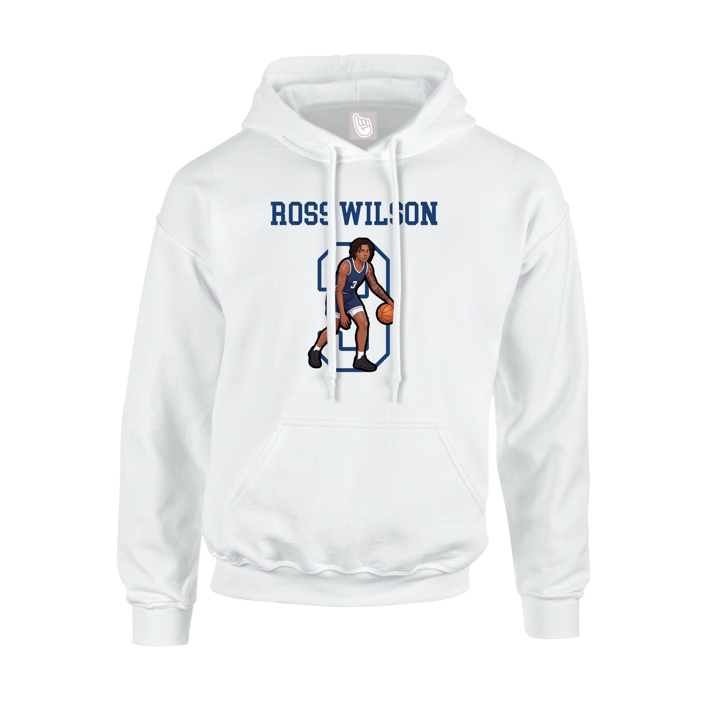 Youth Hoodie — Shirsey in White