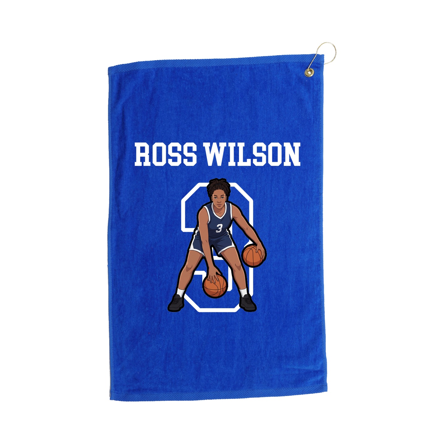 Golf Towel — Shirsey in Royal