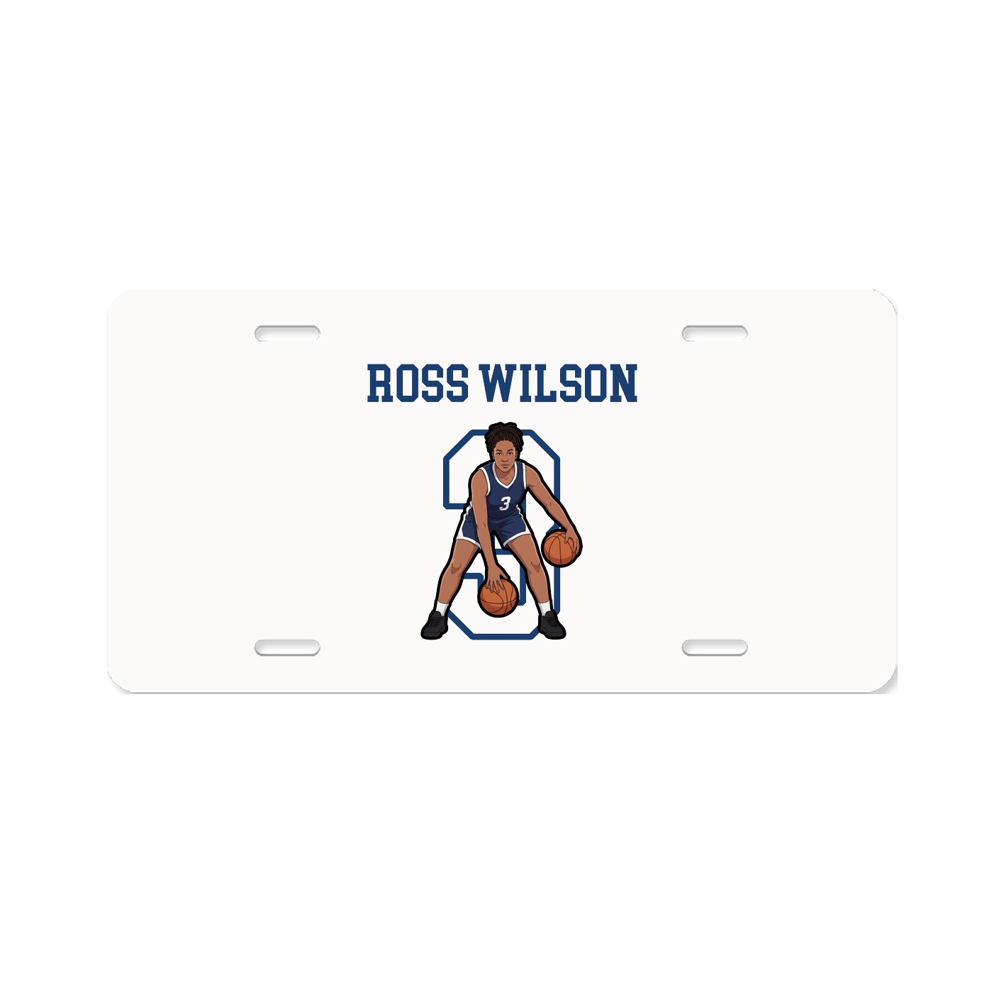 License Plate — Shirsey in Classic