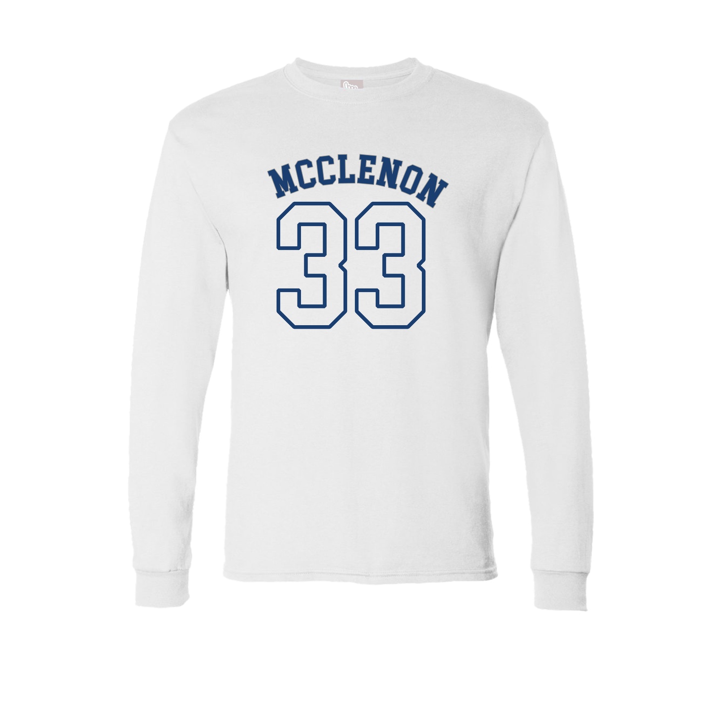 Long Sleeve Tee — Shirsey Arch in White