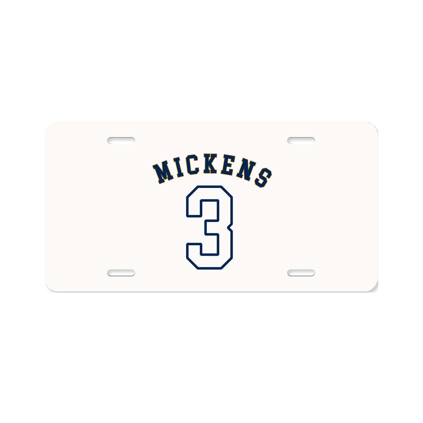 License Plate — Shirsey Arch in Classic