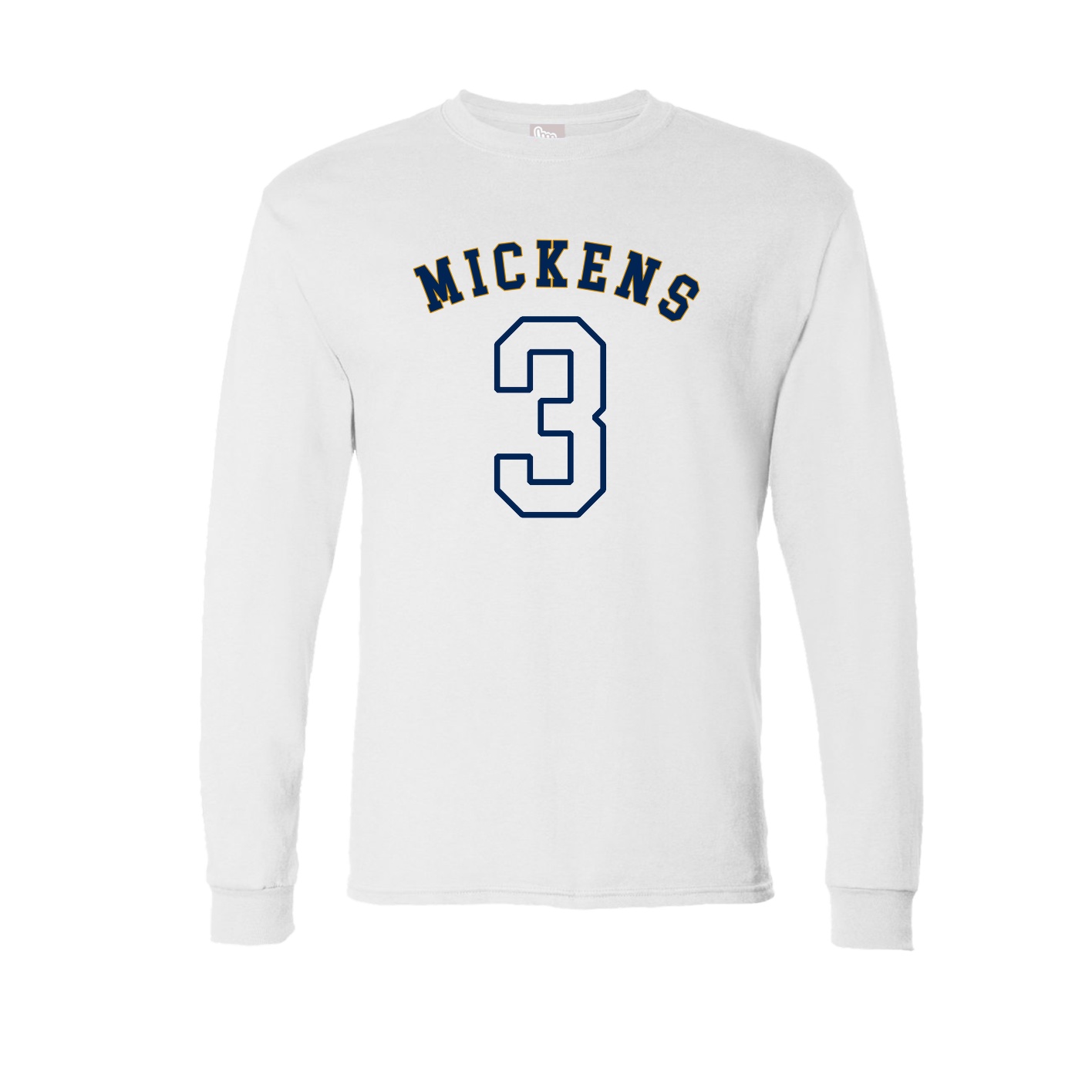 Long Sleeve Tee — Shirsey Arch in White