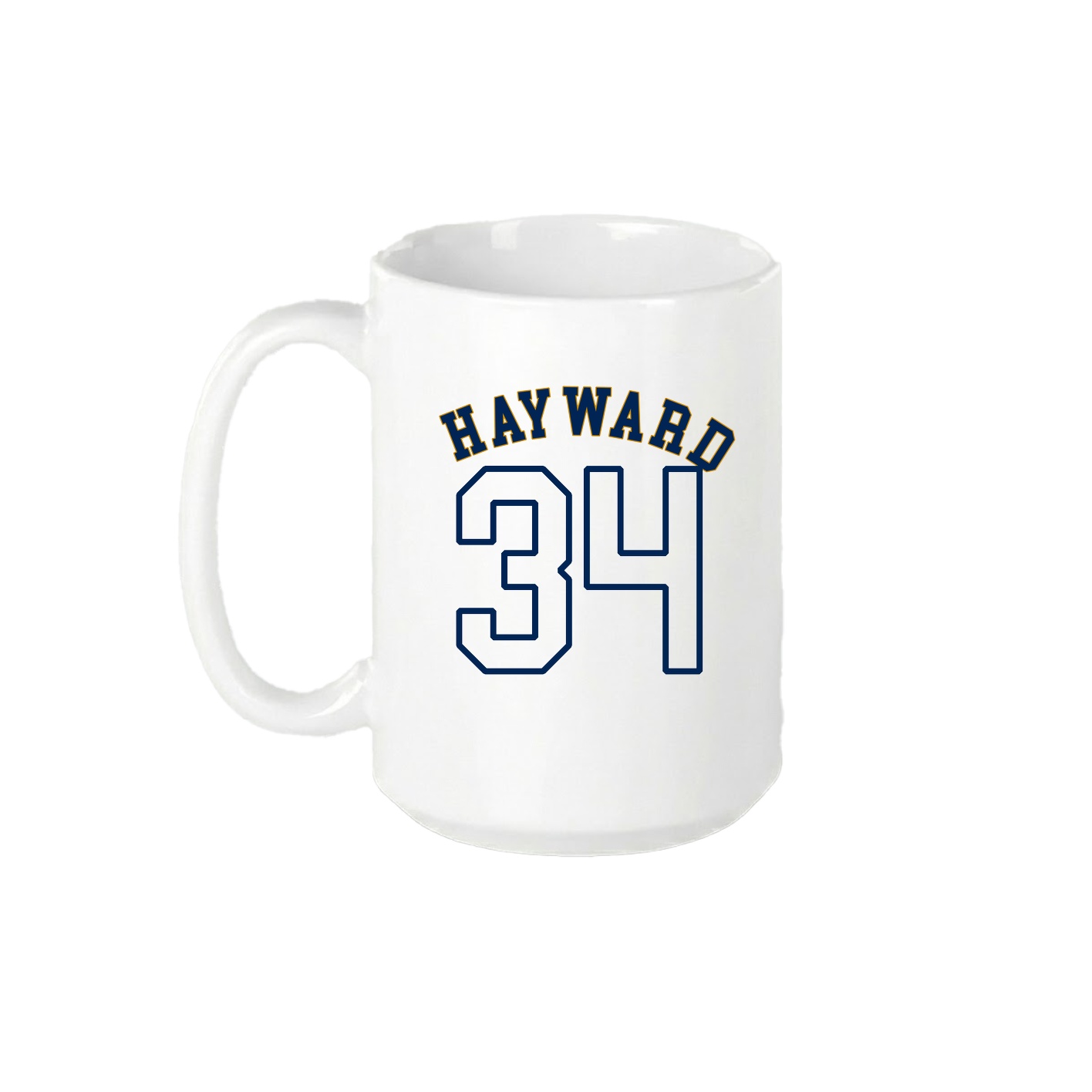 15oz Coffee Mug — Shirsey Arch in White