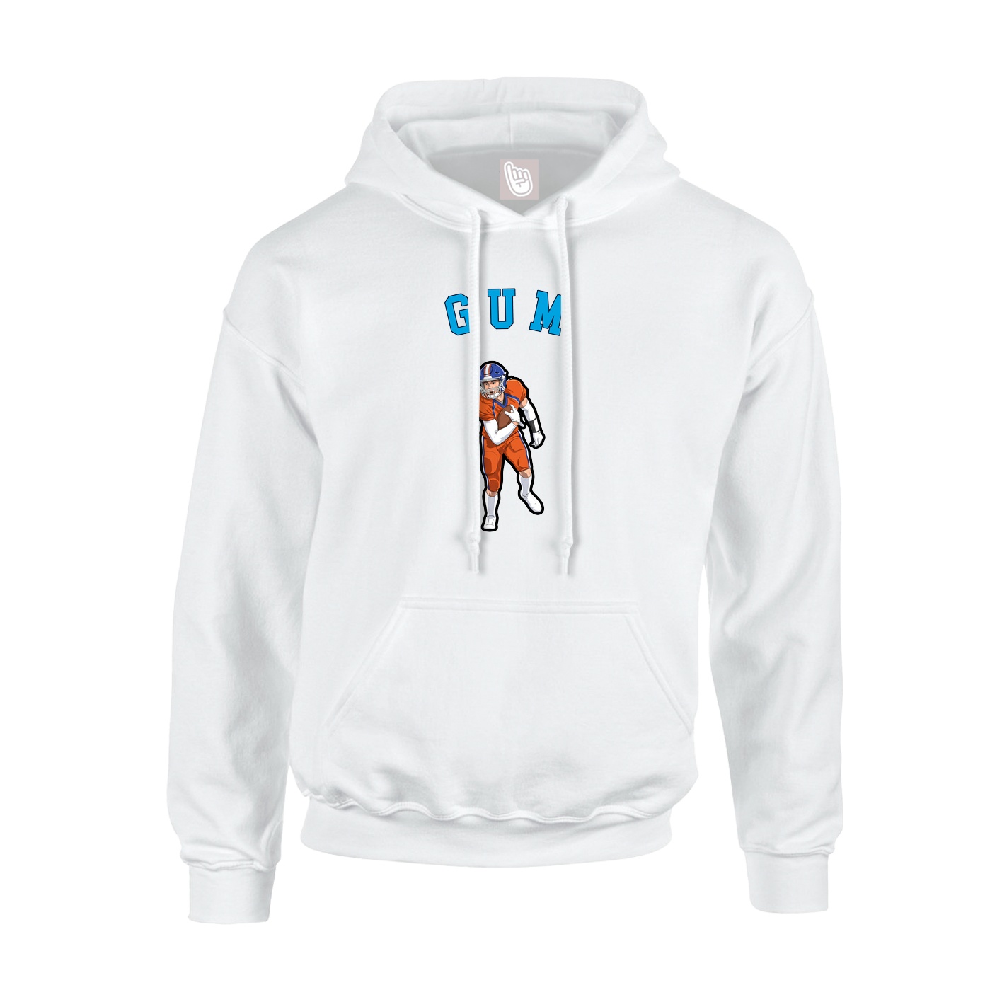 Hoodie — Shirsey Arch in White