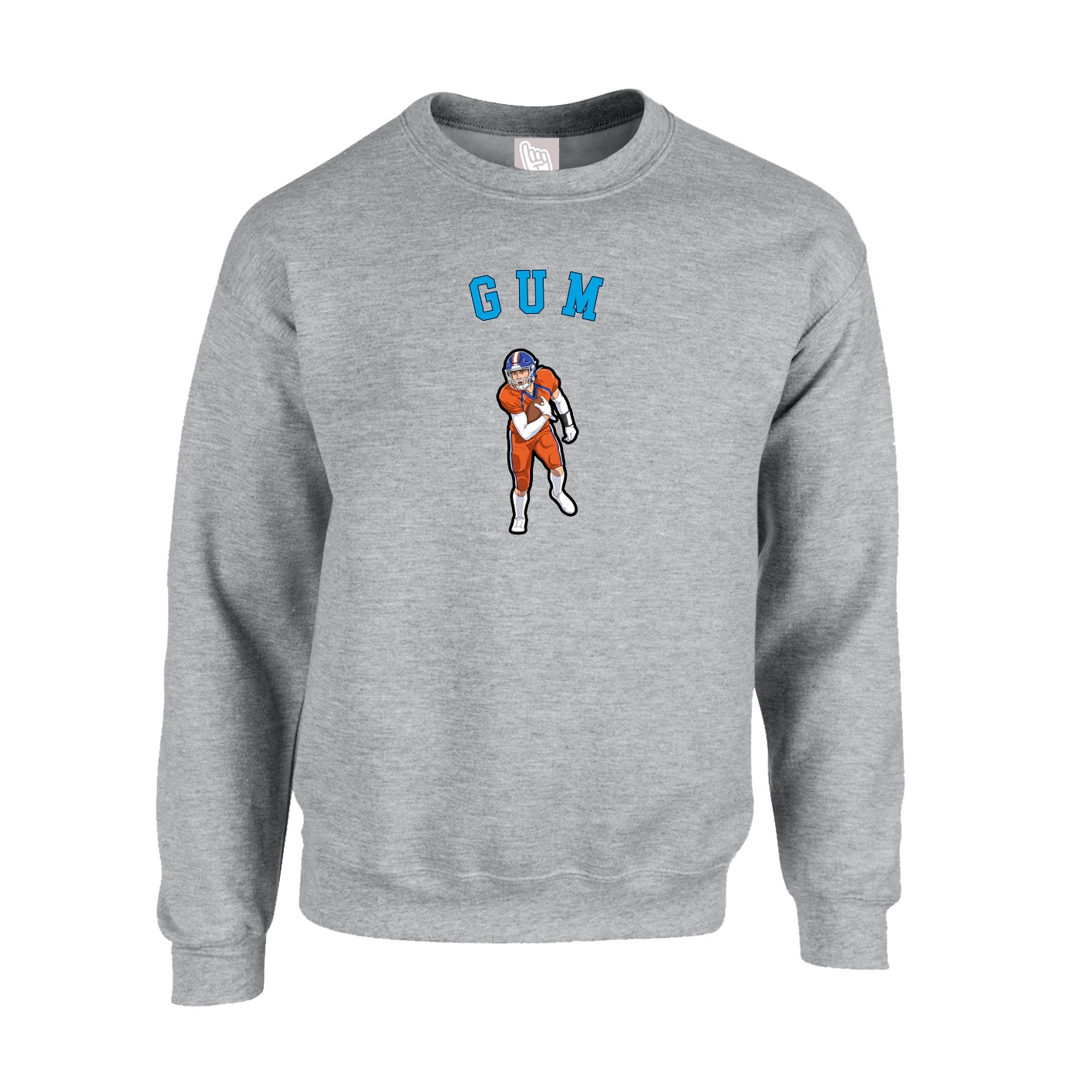 Fleece Crew — Shirsey Arch in Grey