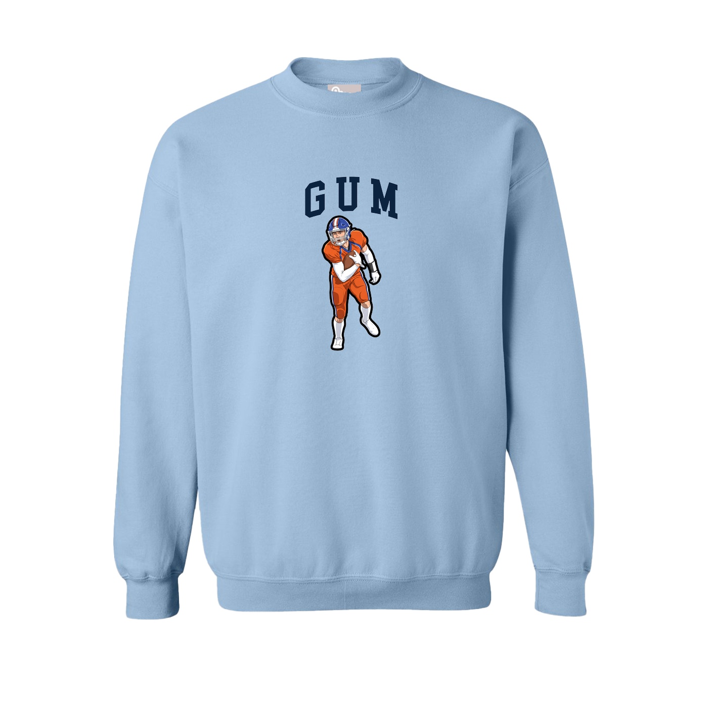 Fleece Crew — Shirsey in Light Blue