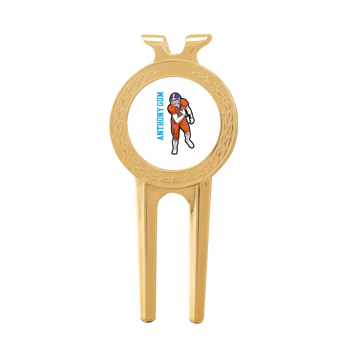 Divot Tool with Ball Marker — Name Vertical in Classic