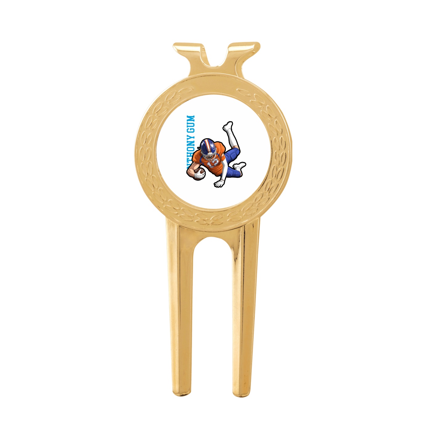 Divot Tool with Ball Marker — Name Vertical in Classic
