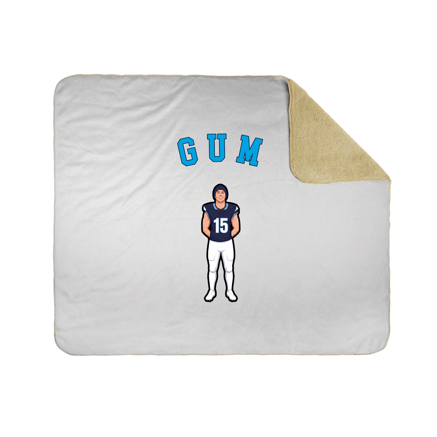 Throw Blanket — Shirsey Arch in White