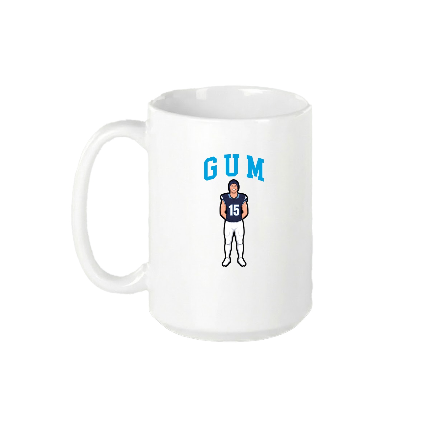 15oz Coffee Mug — Shirsey in White