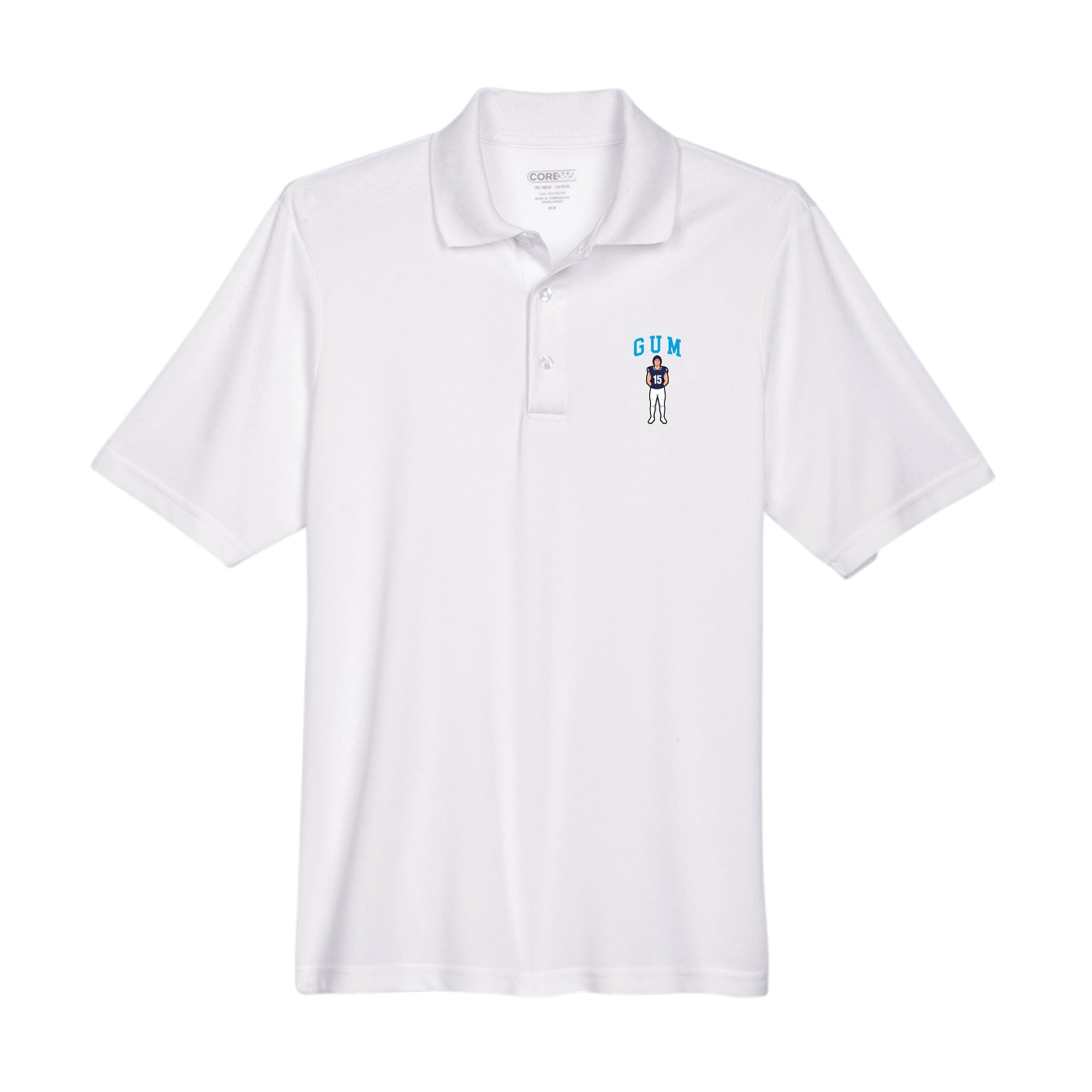 Performance Polo — Shirsey in White