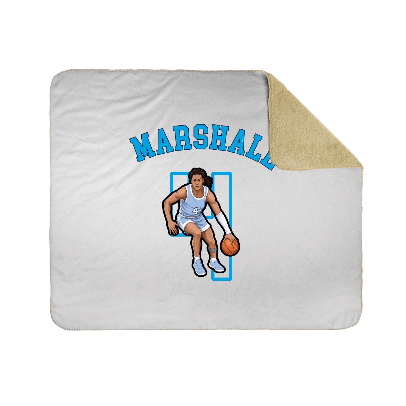 Throw Blanket — Shirsey Arch in White