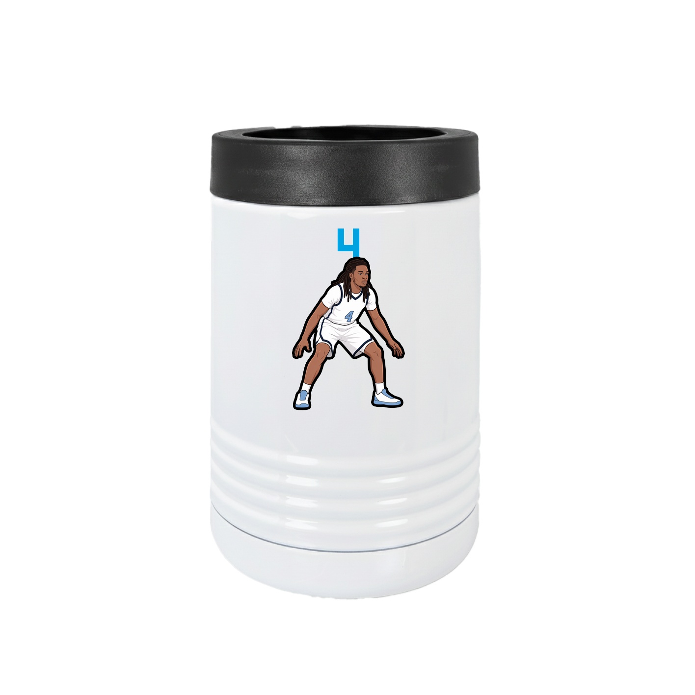 Beverage Holder — Number Top in White
