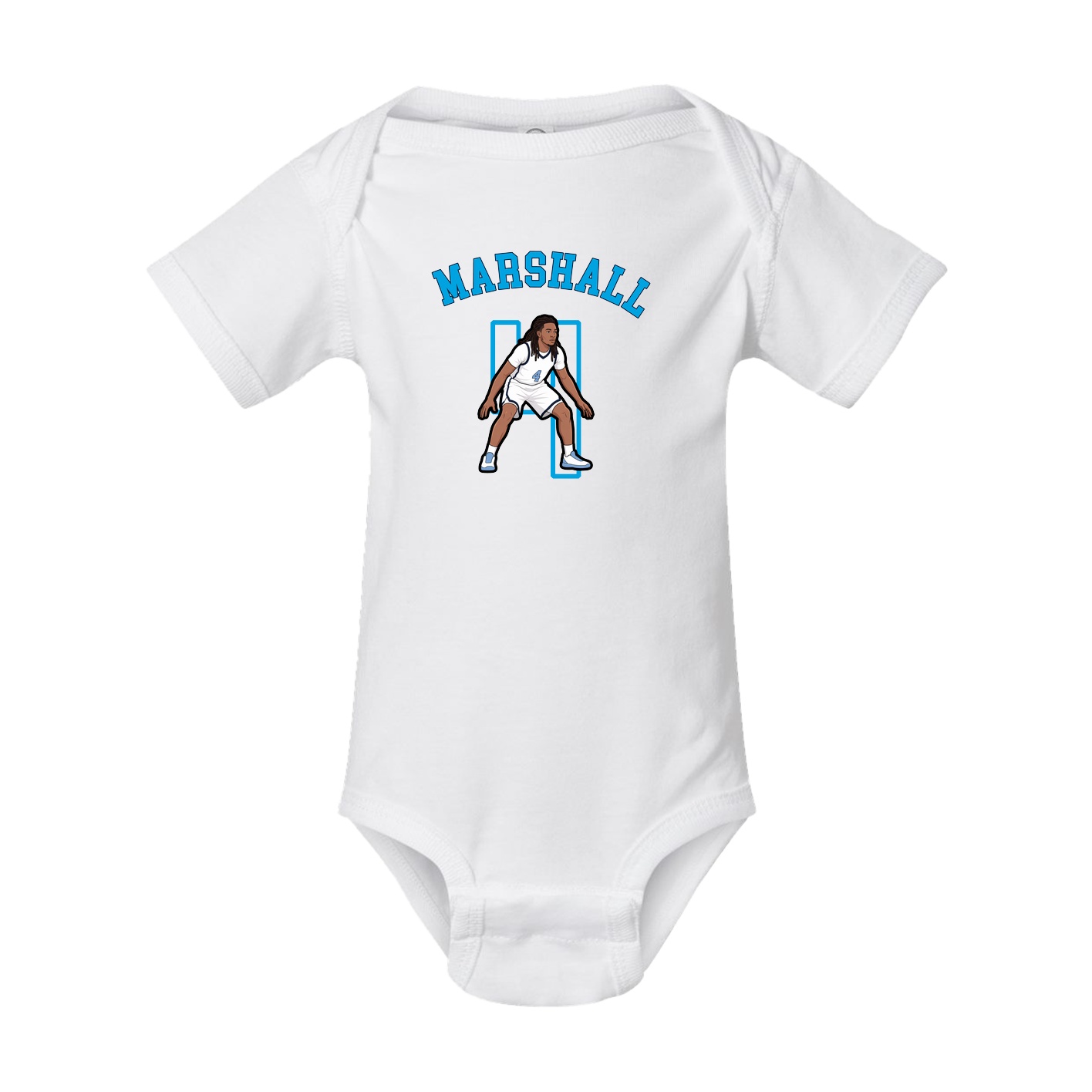 Baby Onesie — Shirsey Arch in White