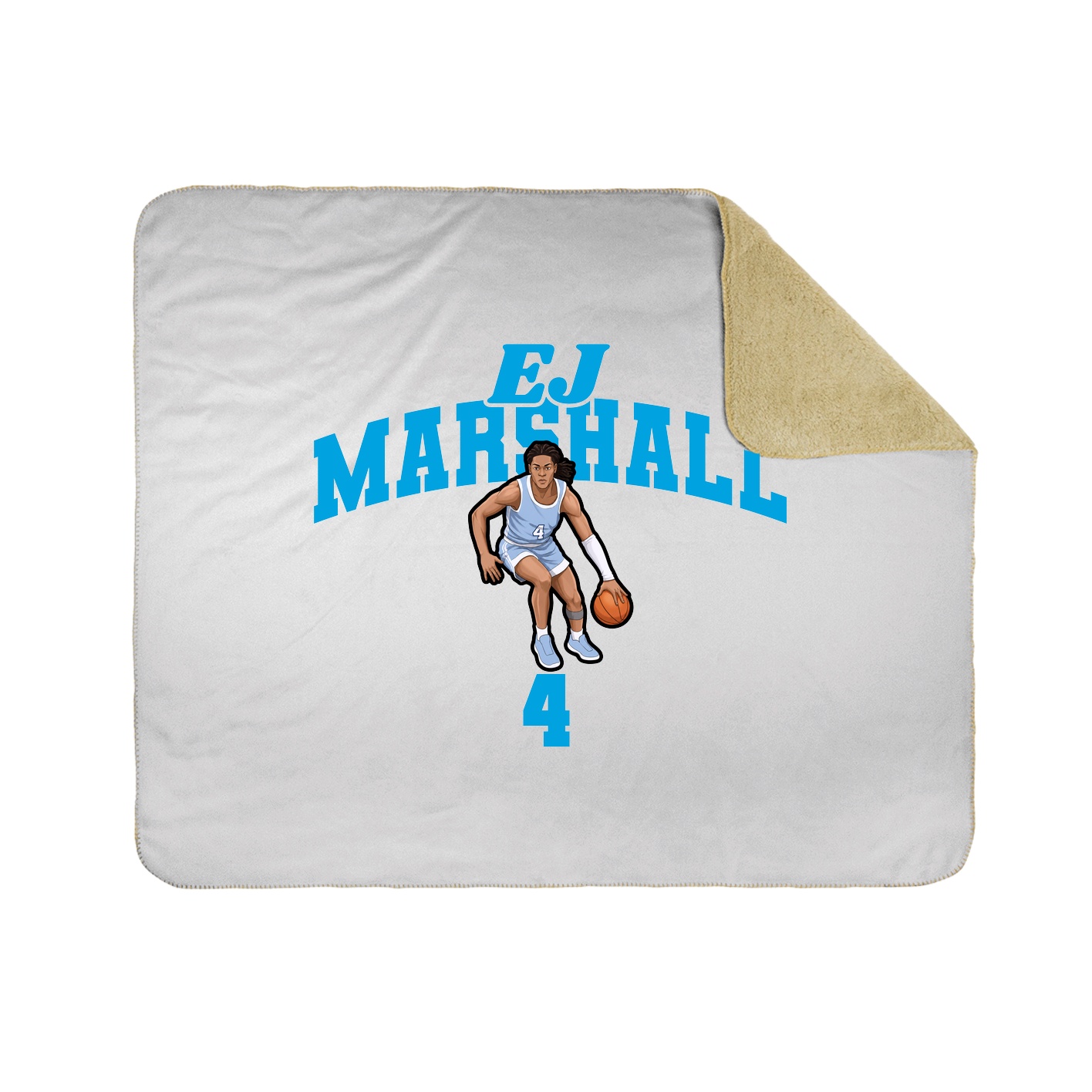 Throw Blanket — Signature Arch in White
