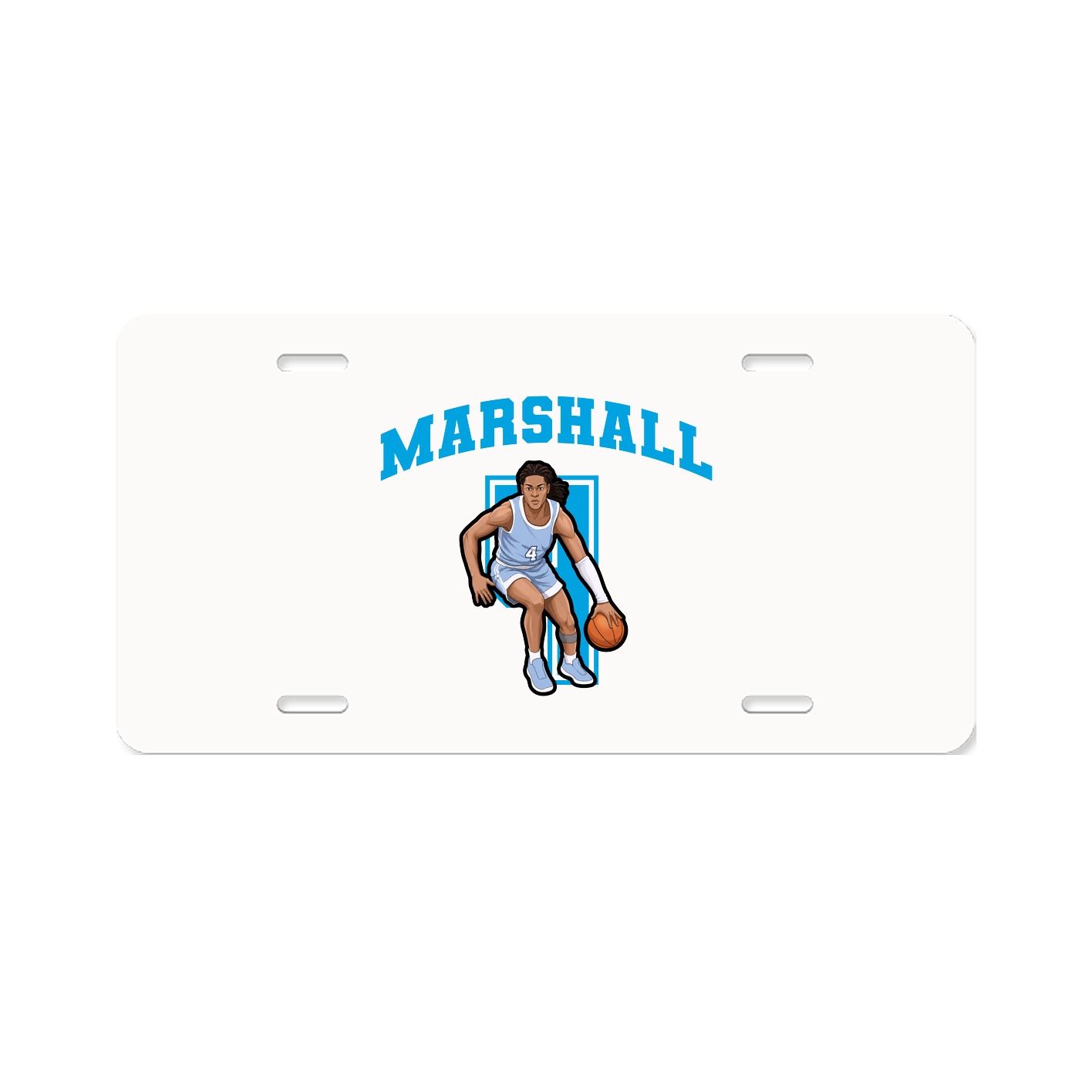 License Plate — Number in Classic