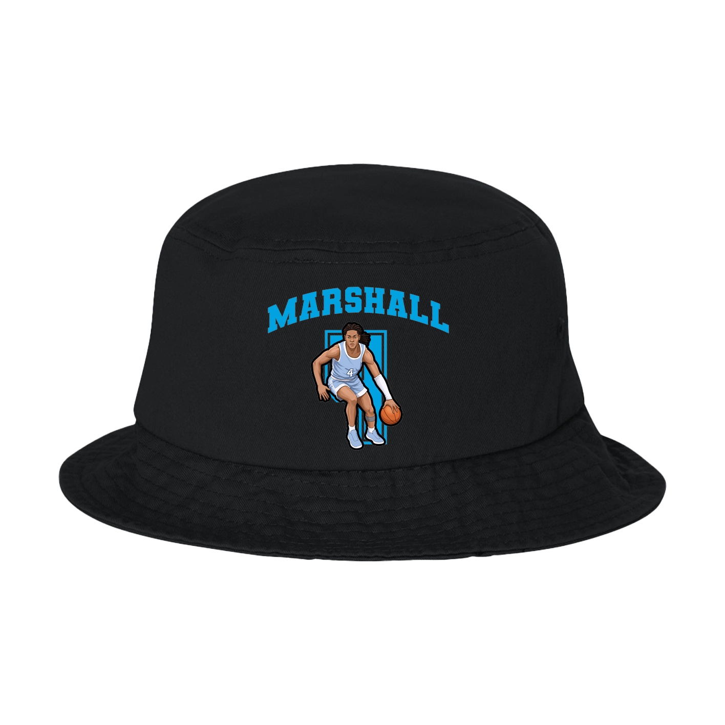 Bucket Cap — Number in Black