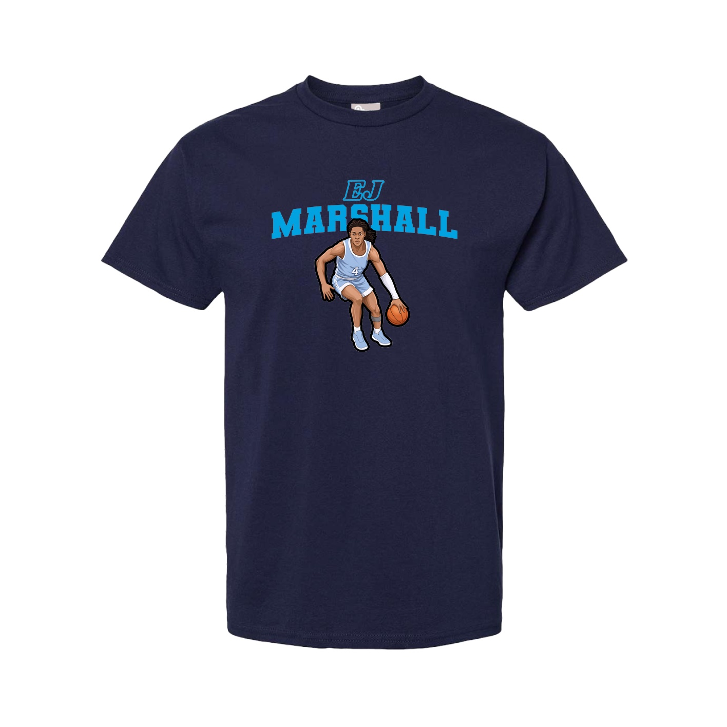 Tee — Name Arch in Navy