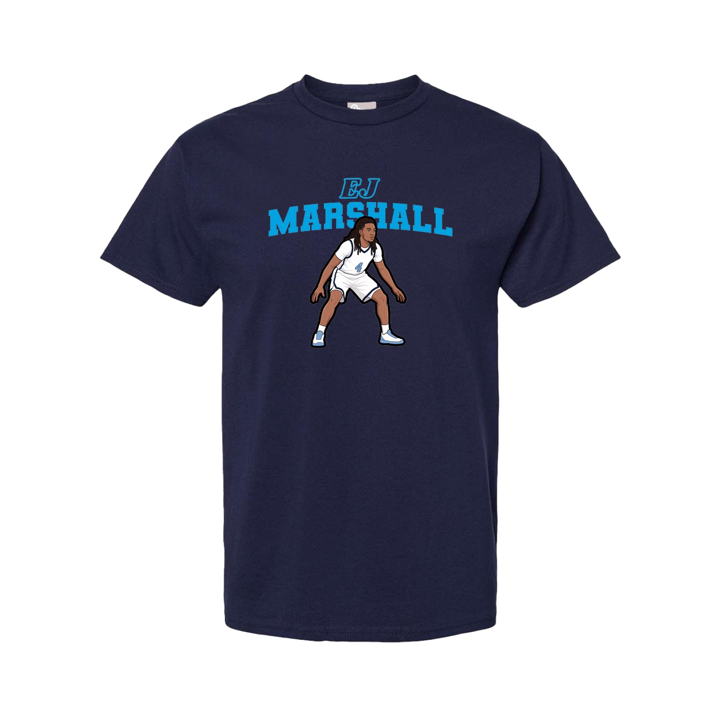 Tee — Name Arch in Navy