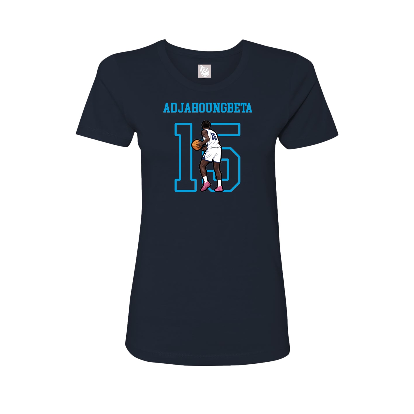 Fitted Women's Tee — Shirsey in Navy