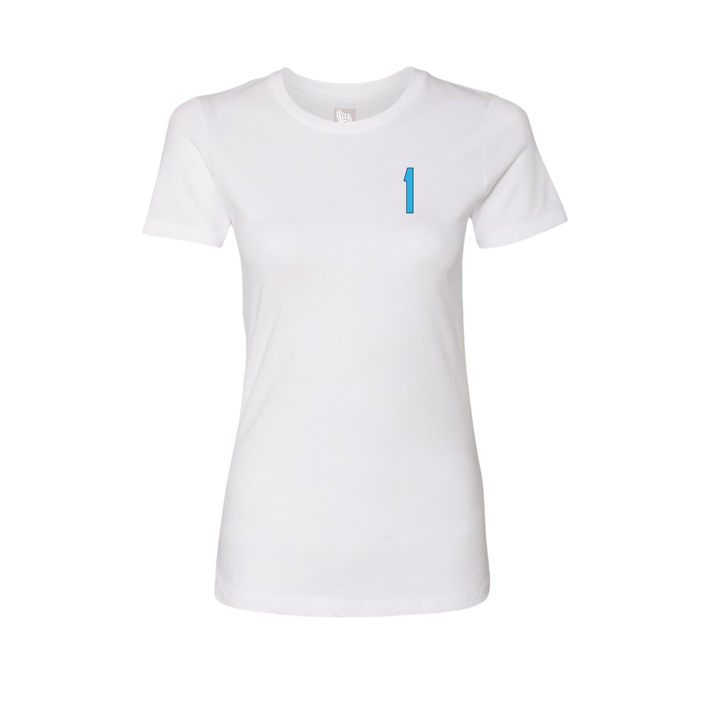 Fitted Women's Tee — Front Shirsy in White