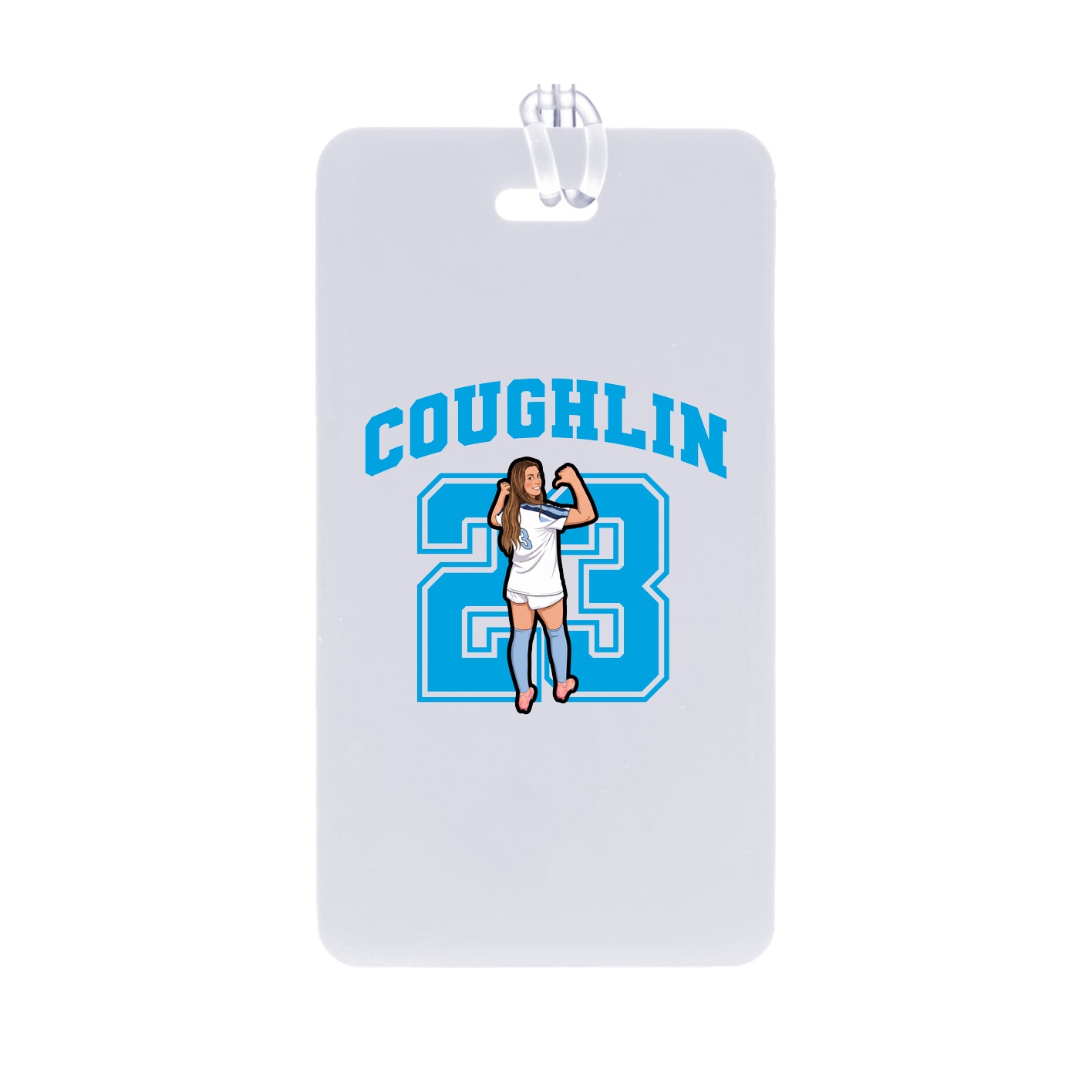 Bag Tag — Number in Classic
