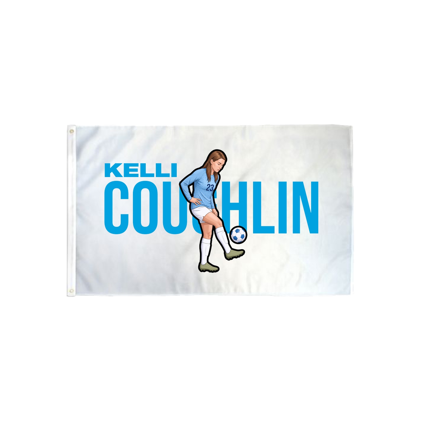 3x5 Flag — Player Name in Classic