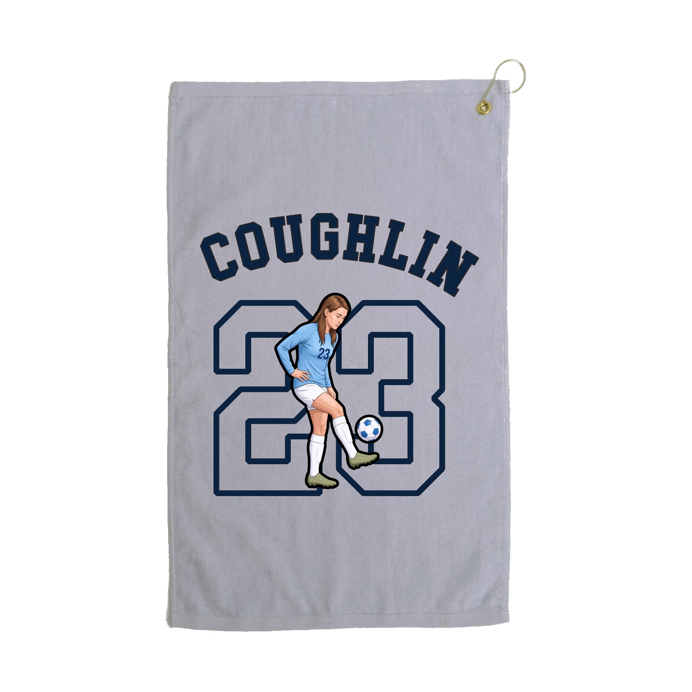 Golf Towel — Shirsey Arch in Grey