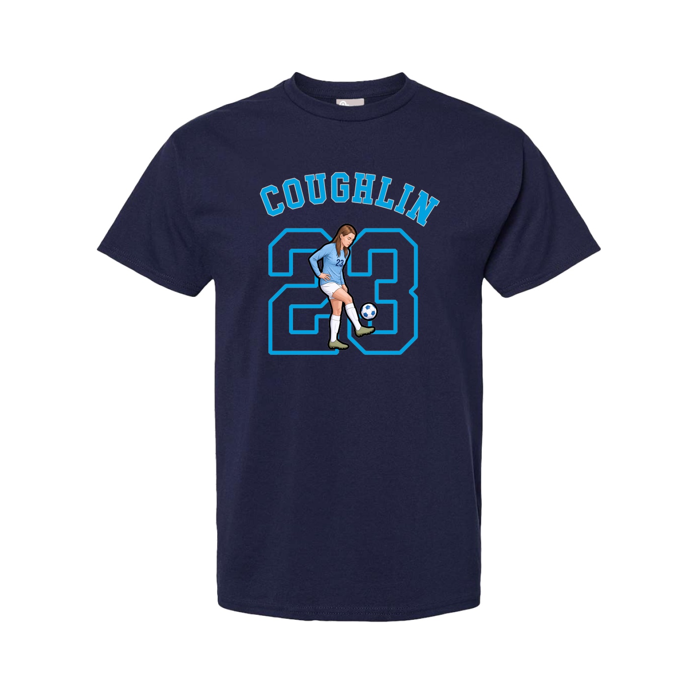 Youth Tee — Shirsey Arch in Navy