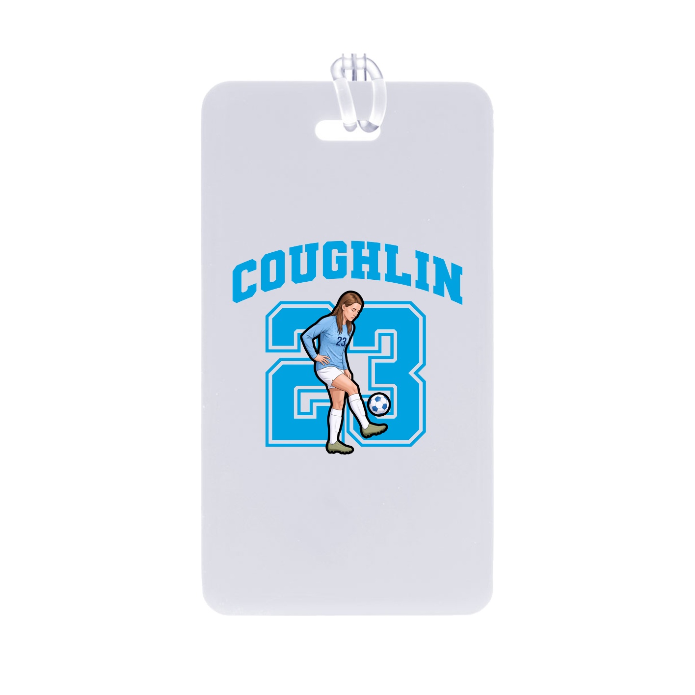 Bag Tag — Number in Classic