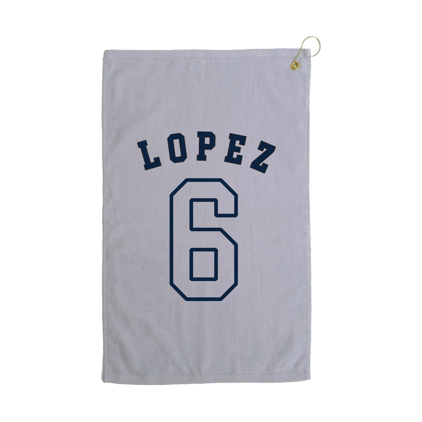 Golf Towel — Shirsey Arch in Grey