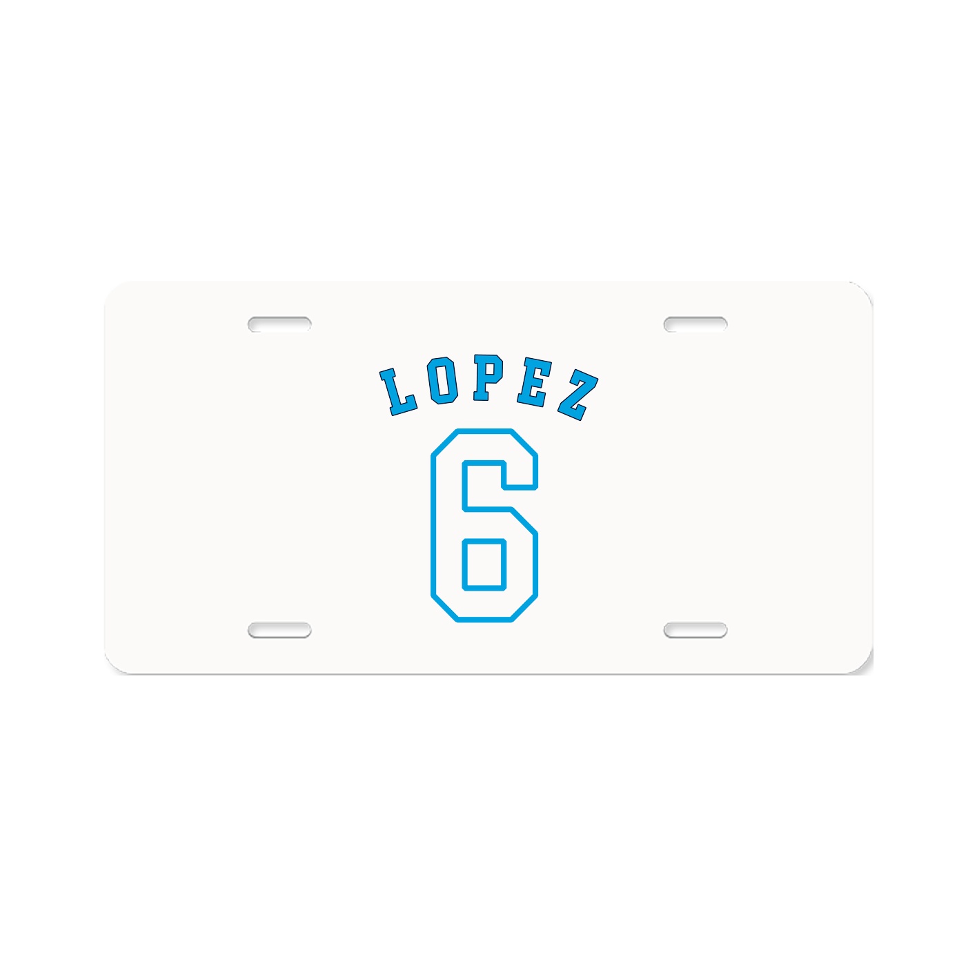 License Plate — Shirsey Arch in Classic